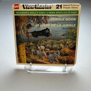 Vintage GAF View-Master Reels – The Jungle Book (1966) – Complete Set of 3